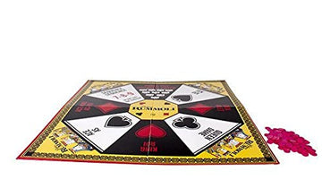 TCG Toys Feature Games - Deluxe Rummoli - Includes Real Playing Cards, Board, and Casino Style Chips - Great Gift for Boys, Girls, Men & Women.