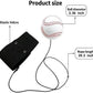 WNHNO Sports Wrist Return Ball, Baseball with Elastic String, Exercise and Play, Sports Reaction Balls (White)