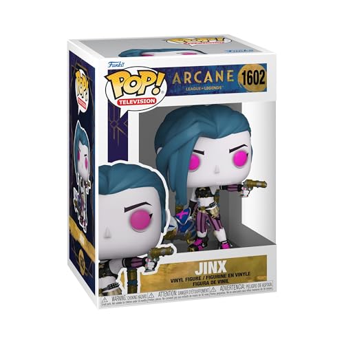 Funko POP TV: Arcane LOL - Jinx - Arcane: League of Legends - Collectable Vinyl Figure - Gift Idea - Official Merchandise - for Kids & Adults - TV