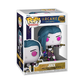 Funko POP TV: Arcane LOL - Jinx - Arcane: League of Legends - Collectable Vinyl Figure - Gift Idea - Official Merchandise - for Kids & Adults - TV