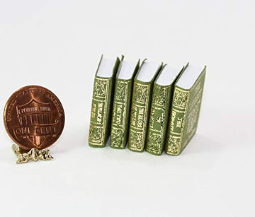 Dollhouse Miniature Set of 5 Classic Books by J. R. R. Tolkien by New Creations