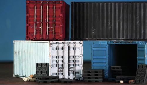 Wargames Atlantic - General Accoutrements: 20 Foot Shipping Containers