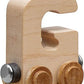 NameTrains Clear Finish Letter Car - Made in USA (G)