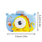 Kids Camera, 1080P 48MP Front Selfie Toddler Camera, 2.4 inch Big Screen Toy Camera, 8X Zoom in Chritmas Birthday Gift Cameras for Kids Boys Girl Age