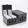 ChaiTrek Premium Graded Card Storage Box, 2-Slot Dustproof Case, 60 PSA Slabs & 30 Card Bricks, for NBA, Yu-Gi-Oh! & Sports Trading Cards