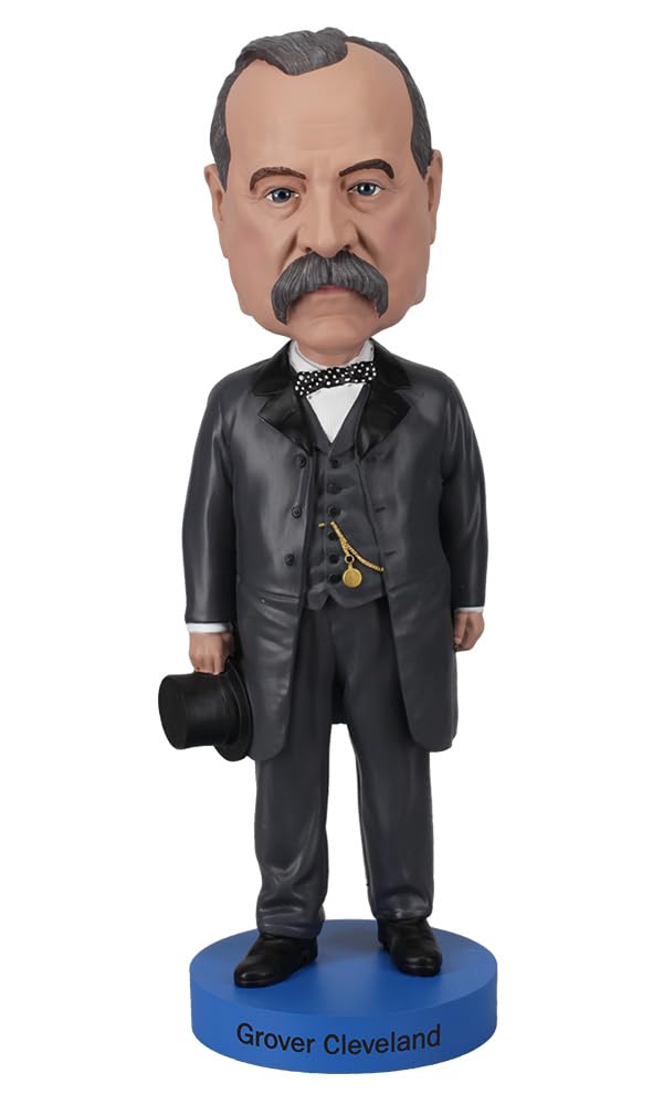 Royal Bobbles Grover Cleveland 22nd & 24th President of the United States Collectible Bobblehead Statue