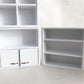EatingBiting 1:12 Dollhouse White Miniature Furniture Accessories Wooden Cabinet Cupboard Closet Various Styles of Furniture 4 Part Set Arbitrary