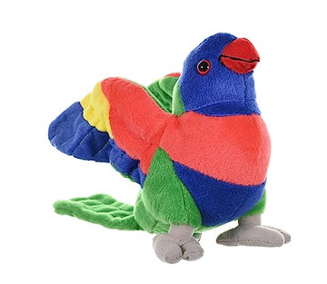 Wild Republic Cuddlekins Mini Lorikeet Stuffed Animal - 8"