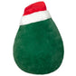 Squishable - Snugglemi Snacker Santa Avocado - Comfort Food Collection - 6 in - Soft Toy Collectible Stuffed Animal - Beans