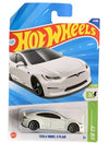 Hot Wheels Tesla Model S Plaid [White], HW EV 1/10, 9/250, 1:64 Scale Diecast Car