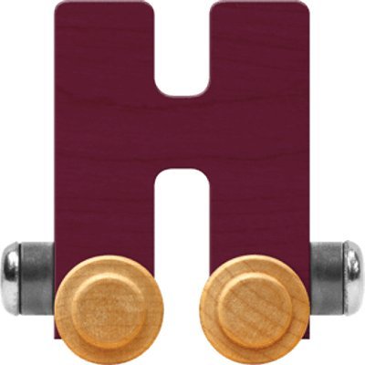 NameTrains Bright Letter Car H - Made in USA
