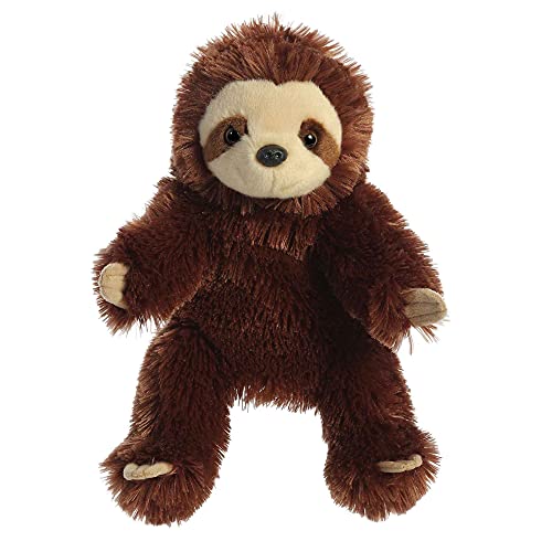 Aurora Hand Puppet 11.5" Sloth Interactive Stuffed Animal