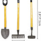 6Pcs 1/12 Miniature Shovel Rake and Hoe Farm Tools Dollhouse Decoration Accessories Yard Supplies Scene Model Set Decor Accessories, Dollhouse