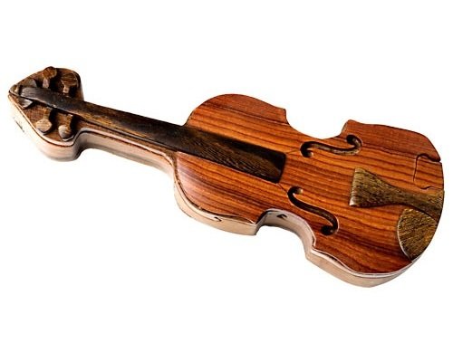 Violin Puzzle Box