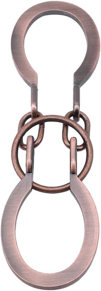 God Lock Puzzle Metal Ring Solution Intellectual Deduction Unlock Puzzle Brain Tease Unlock Horseshoe Buckle Gift, Assembly and Disentanglement