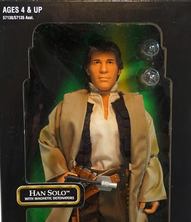 Star Wars Potf Han Solo W/magnetic Detonators