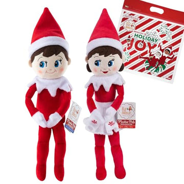The Elf on the Shelf 12" Plushee Pal® Snuggler Elf Light Girl & Boy