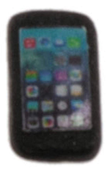 Dollhouse Miniature Black Cell Phone by International Miniatures