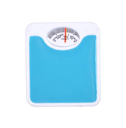 1Pc Blue 1/12 Miniature Weight Scale Dollhouse Decoration Accessories, DIY Doll House Kit