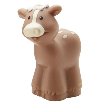 Fisher-Price Replacement Part Little People Nativity Playset DPX53 - Replacement Brown Cow with Tan Spots