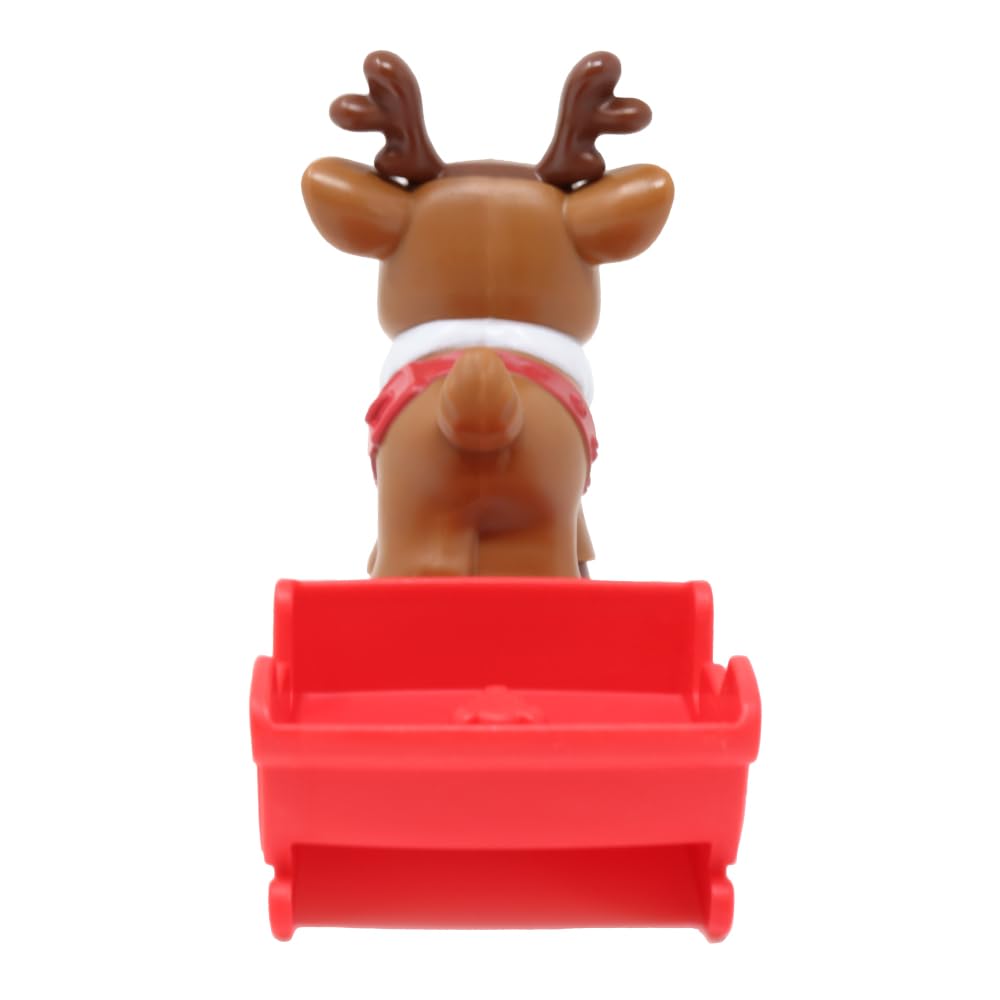 Fisher-Price Replacement Parts for Collectible Little People Holiday Christmas Santa's Village Playset HGP72 - Replacement Santa's Sleigh and Reindeer