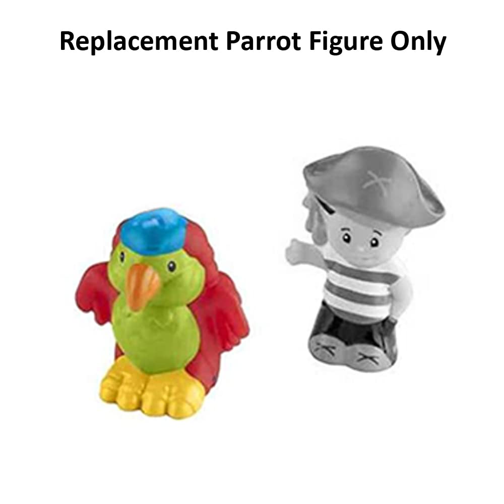 Fisher-Price Replacement Part Little People Pirate Ship Playset GPP74 - Replacement Parrot Figure