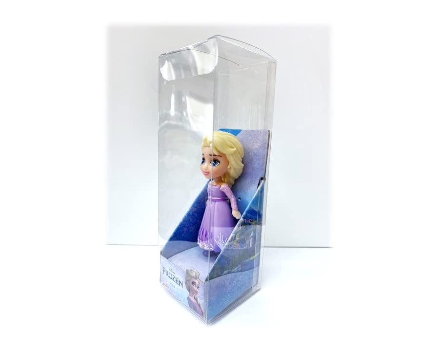 Amarina Packed in Clear Box for Gift Frozen Mini Poseable 3.5inch Doll Choose from All 14 Style Frozen Characters (ELSA Lilac)