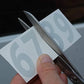 A - Z Yellow Alphabet Letters Stickers Vinyl Decals (X2 Sets) Choose Size from 1/2" to 12" (V610YellowItal) (1" Tall)