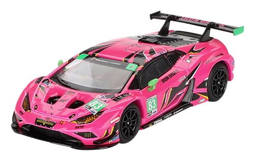 TSM MODEL Scale Miniatures MiniGT Lamborghini Huracan GT3 EVO2#83 Iron Dames 2023 IMSA Daytona 24 Hrs Collectors 1:64 Scale Model MGT00772