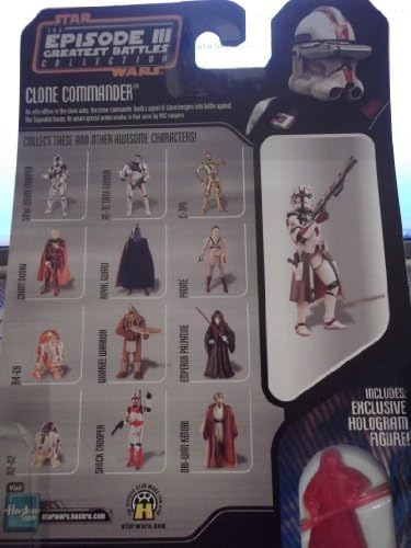 Star Wars Greatest Hits Basic Figure Episode 3 Clone Commander