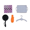 Replacement Parts for Barbie Malibu House Playset - FXG57 ~ Replacement Kitchen Supplies, Hanger and Board Game