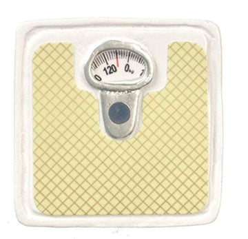 Dollhouse Miniature Bathroom Scale