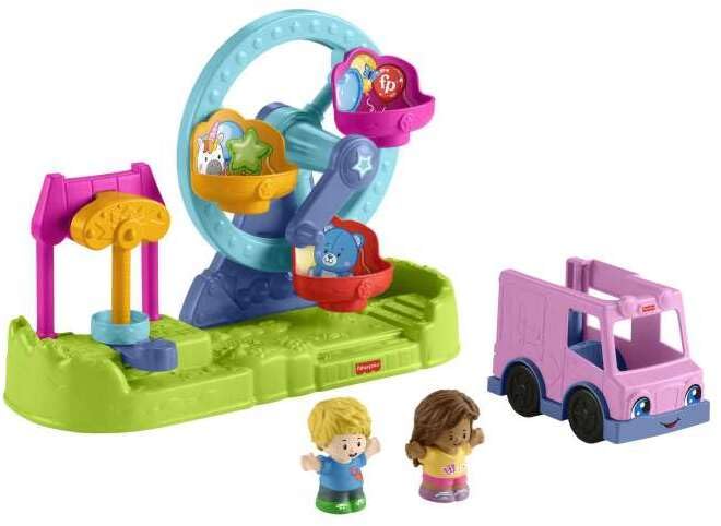 Fisher-Price Little People Carnival Playset With Ferris Wheel & Figures For Toddlers
