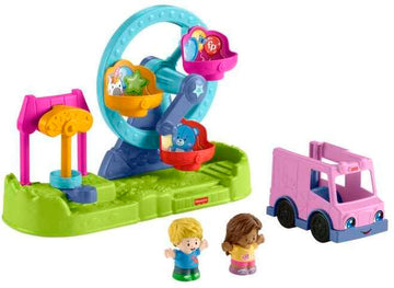 Fisher-Price Little People Carnival Playset With Ferris Wheel & Figures For Toddlers