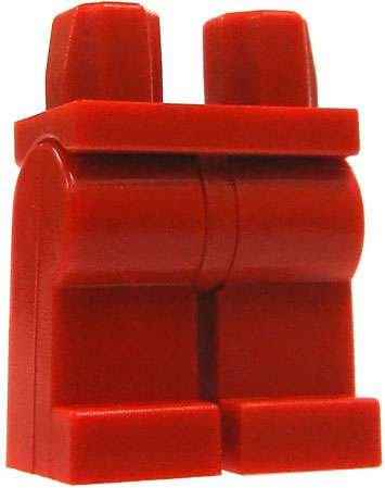 LEGO LOOSE Legs Red