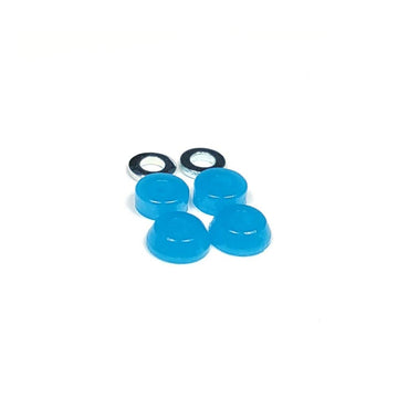 Level Up Beta Urethane Fingerboard Bushings (Fluorescent Blue)