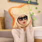 Warmtree bread Hat Fruit Hat Cute Plush Funny Novelty Plush Costume