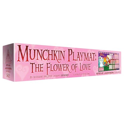 Steve Jackson Games Munchkin Playmat: The Flower of Love Score Tracker | Level Counter | Card Game Accessory for Adults Kids Family | Fantasy