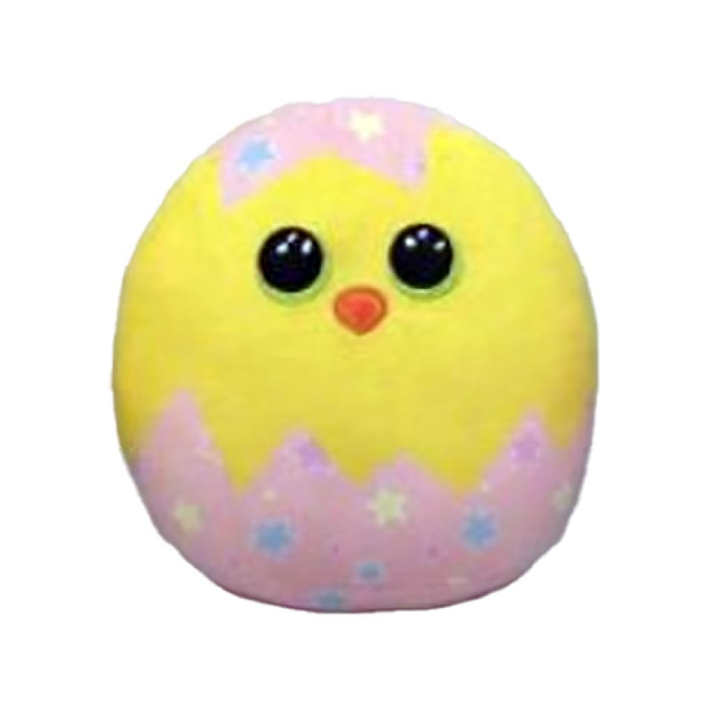 Ty Squishy Beanie Pippa - Colorful Easter Chick - Small