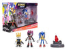 JAKKS Pacific Sonic Prime 2.5" Figure Multipack with Sonic, Tails Nine & The Prism Shard with Display Base!