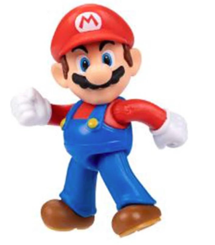 Super Mario Checkout Lane Series Mario (Standing) 2.5 Inch Action Figure