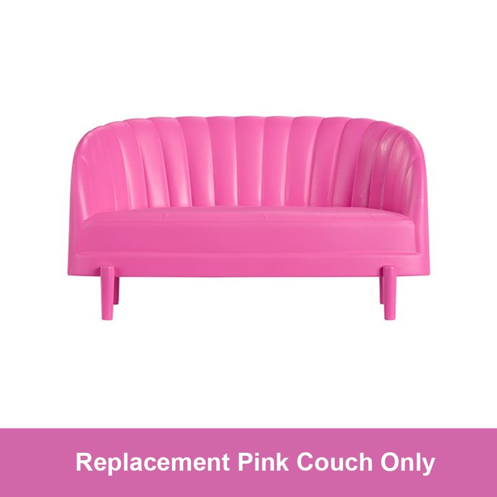 Replacement Part for Barbie Doll Dreamhouse Doll House Playset HMX10 - Replacement Pink Couch