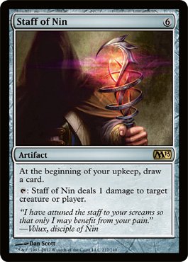 Magic: the Gathering - Staff of Nin (217) - Magic 2013