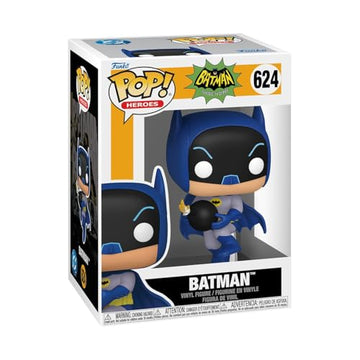 Funko Pop! Heroes: Batman 1966 - Batman with Bomb - Collectable Vinyl Figure - Gift Idea - Official Merchandise - Toys for Kids & Adults - Superheroes