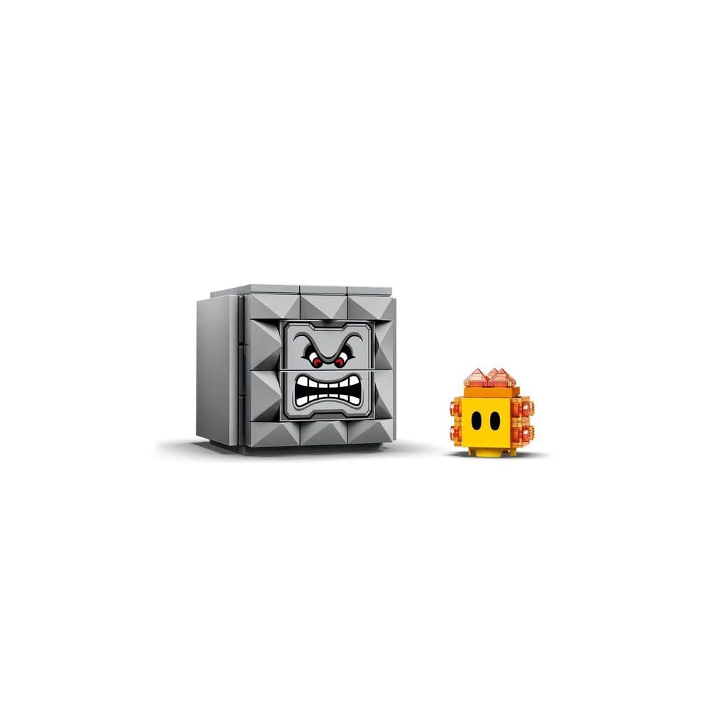 LEGO Super Mario Thwomp Drop Expansion Set 71376 Building Kit; Collectible Playset for Creative Kids to Add New Levels to Their Super Mario Starter