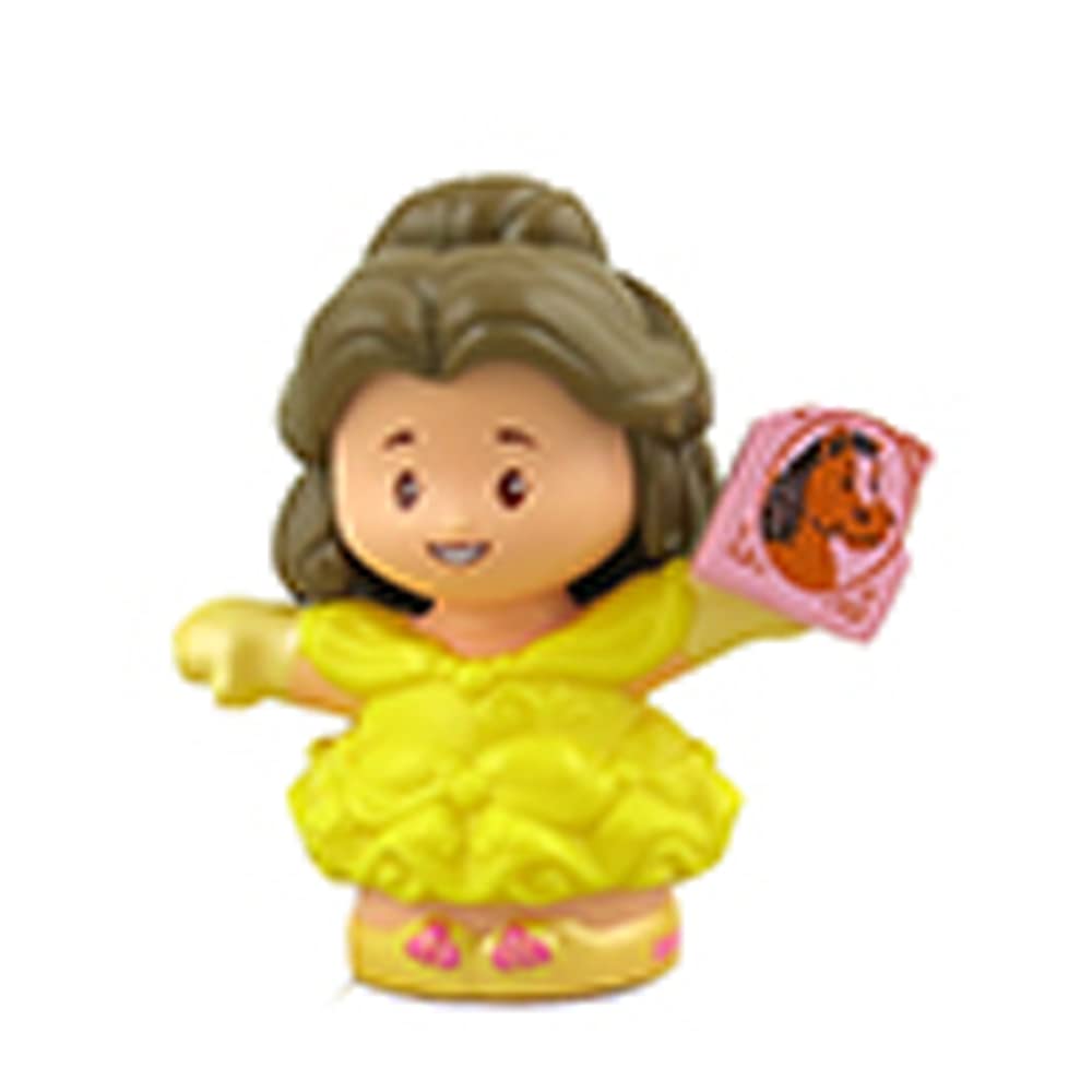 Replacement Part for Fisher-Price Little People Princess Belle and Philippe Playset - GNG89 ~ Replacement Princess Belle Figure ~ Holding a Horse Book