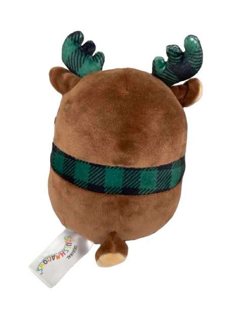 Squishmallows Official KellyToy Christmas 2023 - Choose 5-inch or 8-inch (Buford Moose, 5 Inch), (SQXM23)