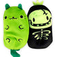 Cats vs Pickles - Scary Collection #2 - Catzilla, Count Catula, Coder Cat, & Skully - 4-Pack - 4" Cute Cuddly Collectible Bean Plush Toy - are You