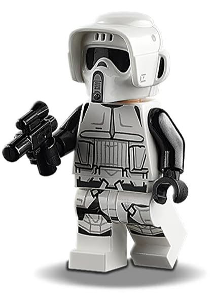 LEGO Star Wars: Scout Trooper Minifigure with Blaster Pistol Ages 6+