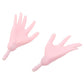 Replacement Parts for Collectible Monster High or Ever After High Dolls 5893 - Set of Replacement Hands - Left and Right - Medium Pink
